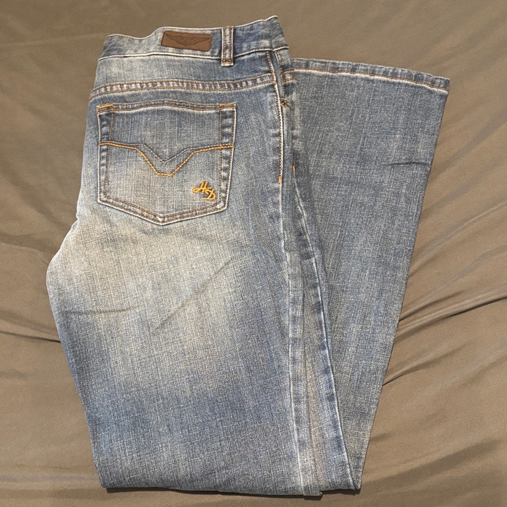 Harley-Davidson Light Blue Straight Jeans